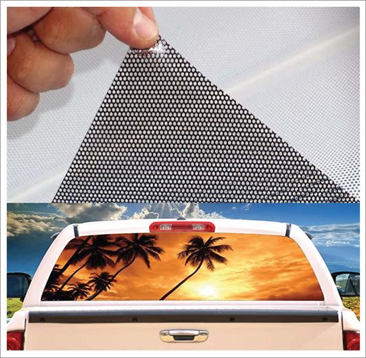 VIEW-THRU VINYL PRINT