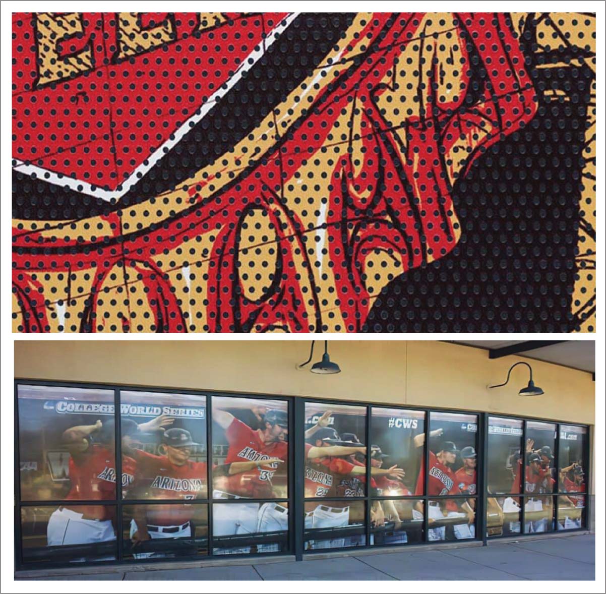 VIEW-THRU VINYL PRINT