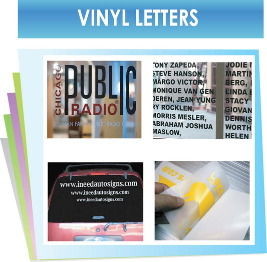 VINYL LETTERS